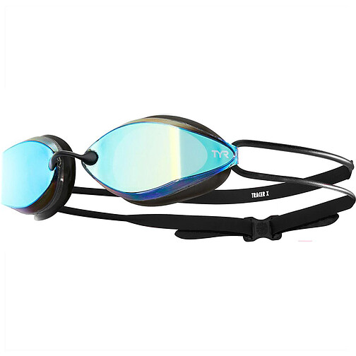 TYR Очки для плавания Tracer-X Racing Nano Mirrored Gold/Black