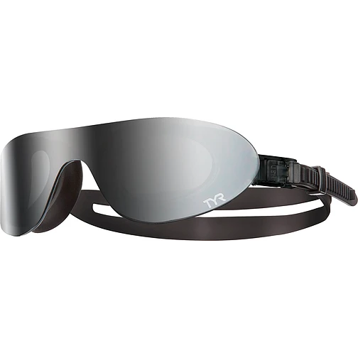 TYR Очки-маска для плавания Swim Shades Mirrored Metal Smoke