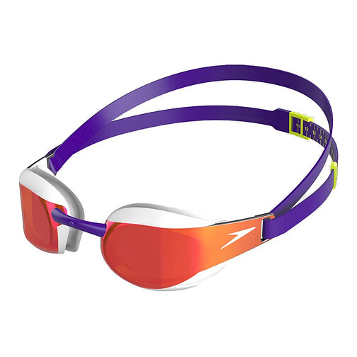 Speedo Очки для плавания Fastskin Elite Mirror Purple/White