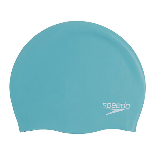 Speedo Шапочка для плавания Plain Moulded Silicone Cap light-green