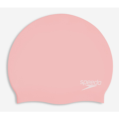 Speedo Шапочка для плавания Plain Moulded Silicone Cap Light Pink