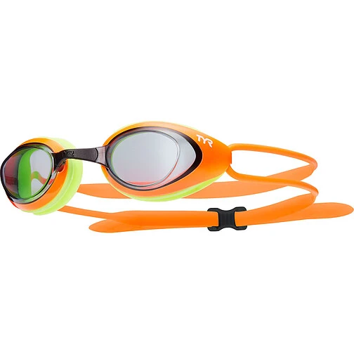TYR Очки для плавания Blackhawk Racing Smoke/Orange