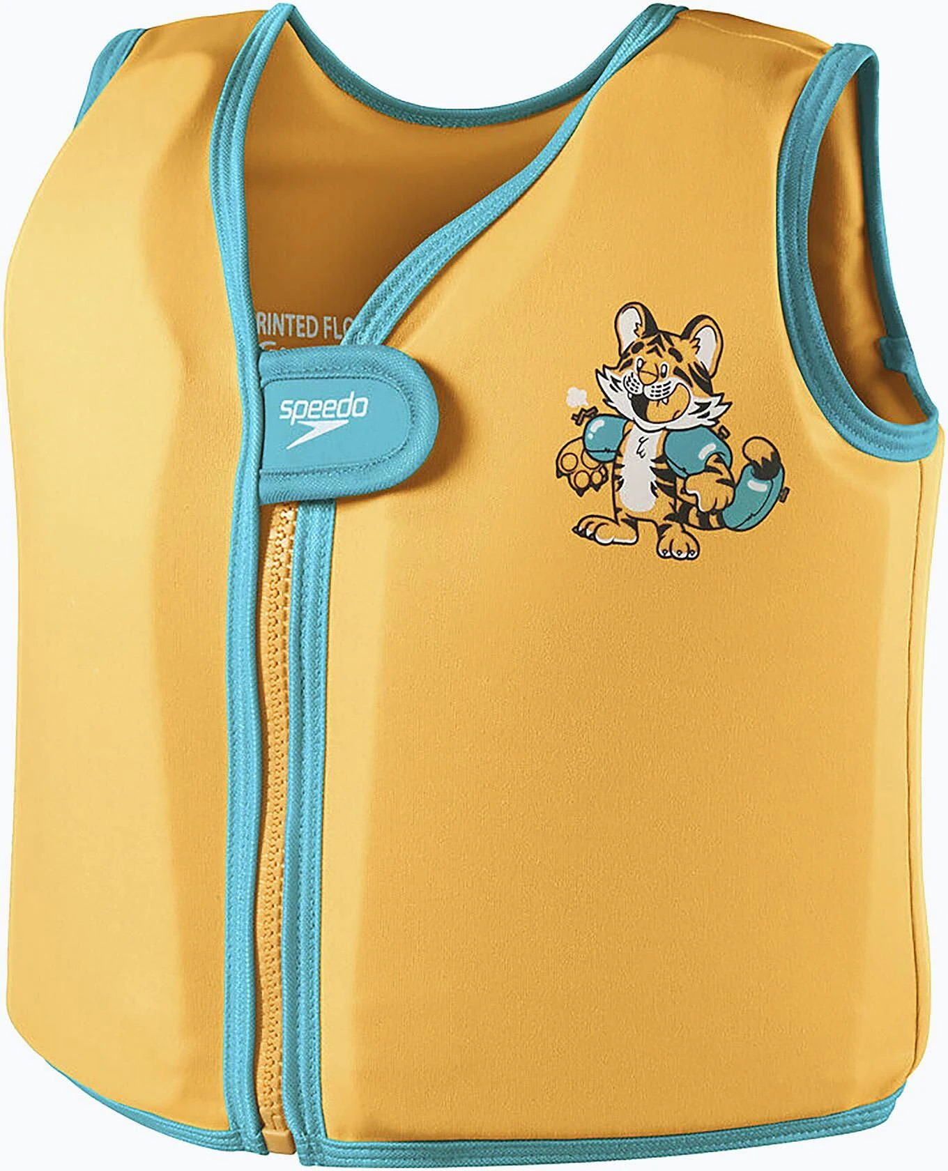 Speedo Жилет для плавания Printed Float Vest Orange/Green