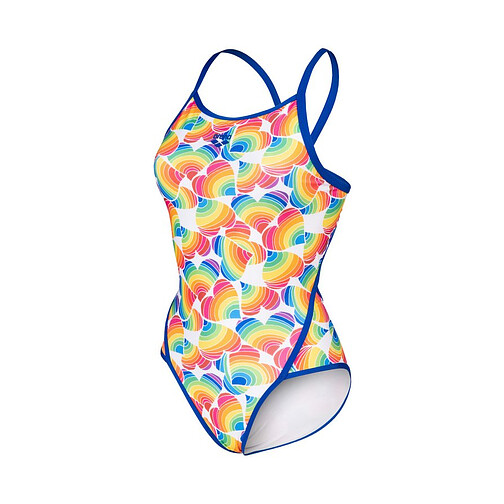 Arena Купальник ARENA PRIDE SUPER FLY BACK neon blue-white multi