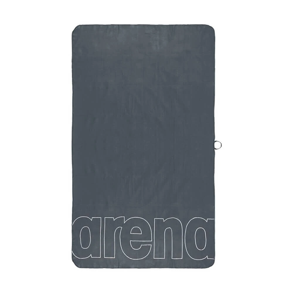 Arena Полотенце SMART PLUS POOL TOWEL grey-white