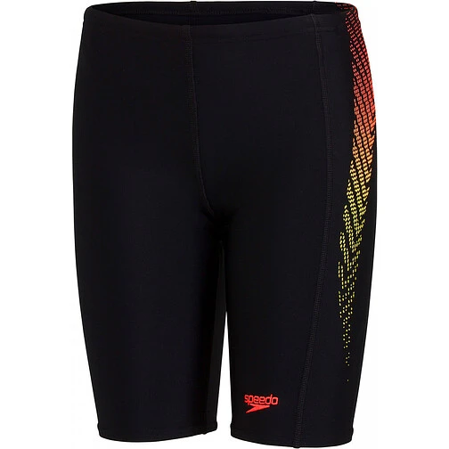 Speedo Джаммеры Plastisol Placement  Junior Black/Yellow