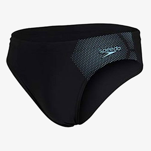 Speedo Плавки спортивные TECH LOGO 7CM BRIEF Black/Blue