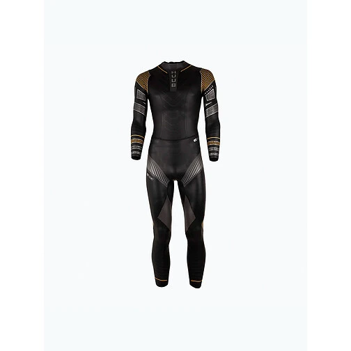 HUUB Гидрокостюм для открытой воды Pinnacle Silver/Yellow