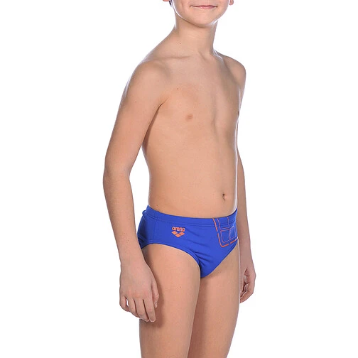 Arena Плавки ESSENTIALS JR BRIEF neon blue-nectarine