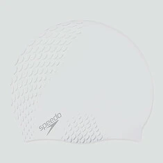 Speedo Шапочка для плавания Adult Bubble Active + Cap White