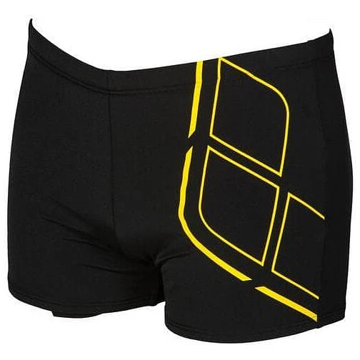 Arena Плавки спортивные ESSENTIALS SHORT Black-Yellow Star