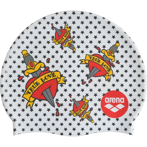 Arena Шапочка для плавания PRINT 2 crazy tattoos