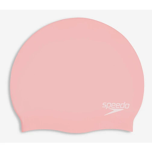 Speedo Шапочка для плавания Plain Moulded Silicone Cap Light Pink