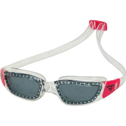 Phelps Очки для плавания TIBURON Clear/Pink
