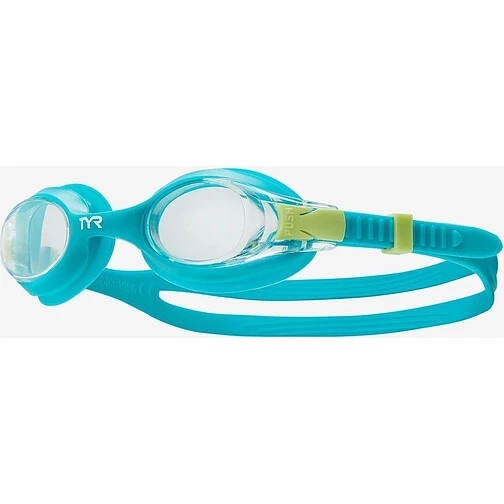 TYR Очки для плавания Swimple Junior clear/teal TYR Очки для плавания Swimple Junior clear/teal