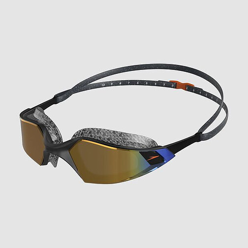 Speedo Очки для плавания Aquapulse Pro Mirror black/gold