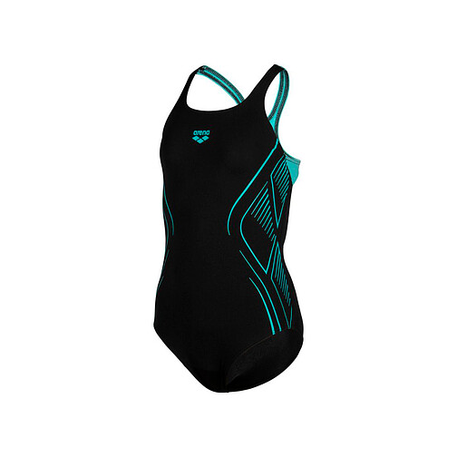 Arena Купальник ARENA REFLECTING SWIM PRO JR black-water