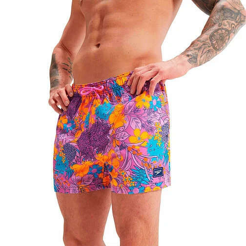 Speedo Шорты для плавания Digital Printed 14 PURPLE/YELLOW