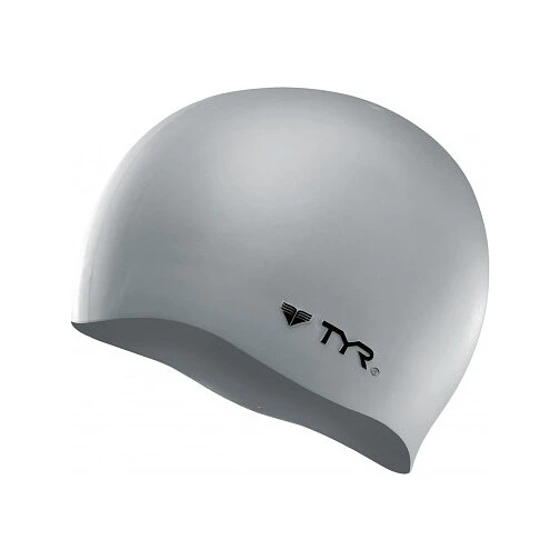 TYR Шапочка для плавания Wrinkle Free Silver
