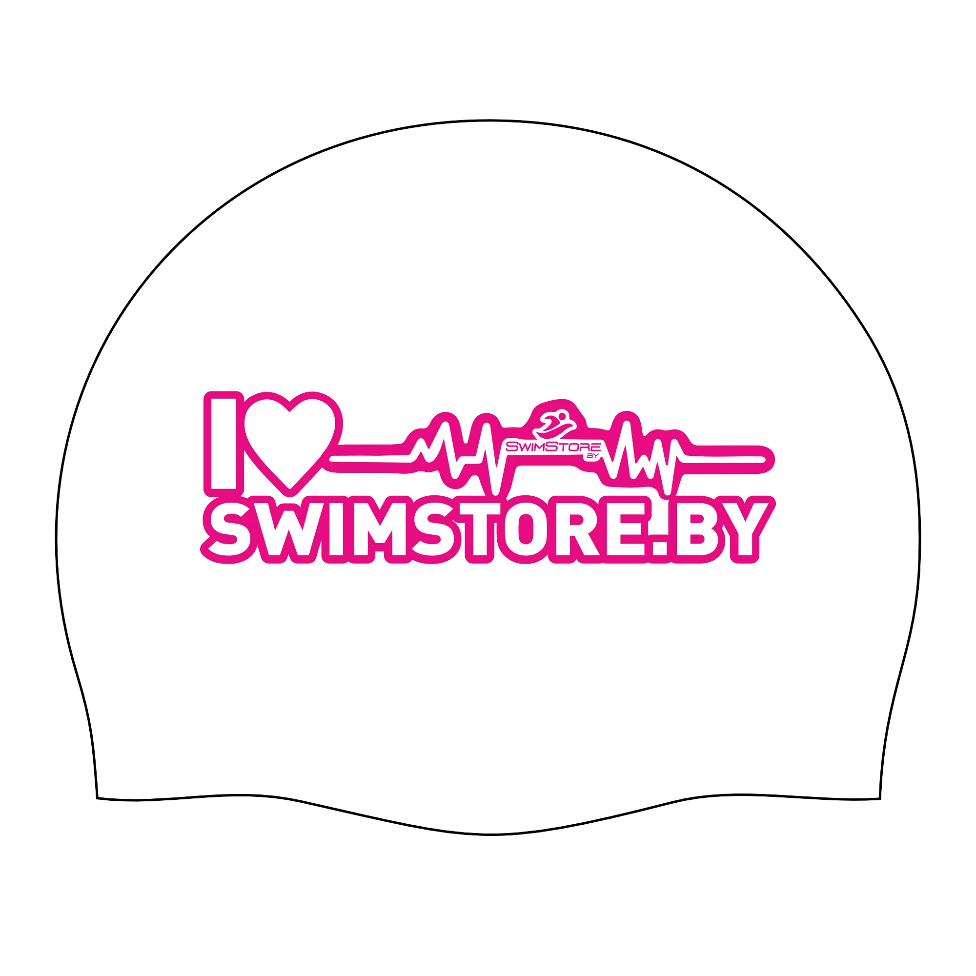 SwimStore Шапочка для плавания ILSS white/pink