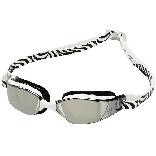 Phelps Очки для плавания XCEED Mirrored Silver-White-Black