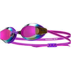 TYR Очки для плавания Women's Black Ops 140 EV Mirrored Racing Purple/Pink