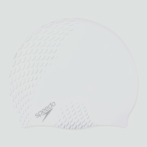 Speedo Шапочка для плавания Adult Bubble Active + Cap White