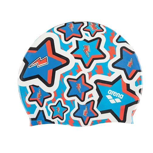 Arena Шапочка для плавания Print 2 Junior AW20 Frolic Blue