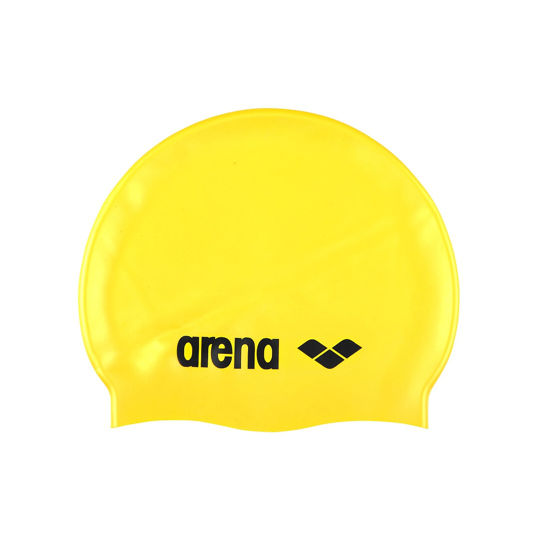 Arena Шапочка для плавания Classic Silicone Yellow-Black