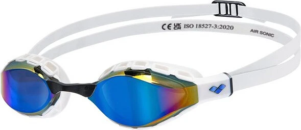 Arena Очки для плавания AIR SONIC MIRROR blue-white