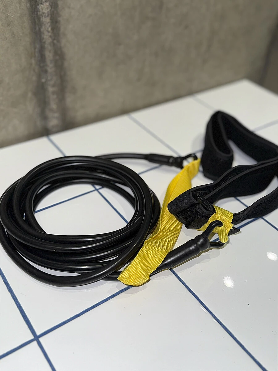 SWELL Резиновый тренажер для зала "Resistance Belt" Yellow light