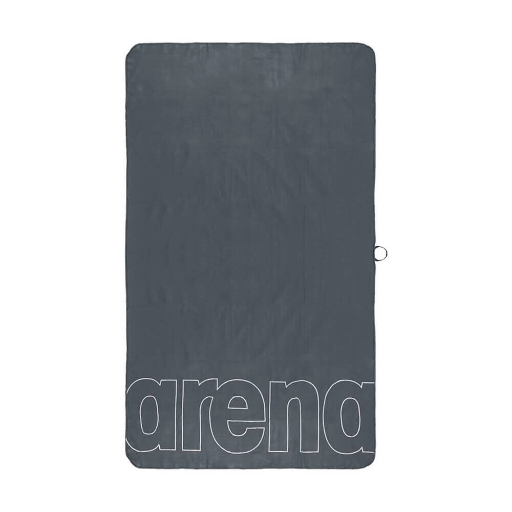 Arena Полотенце SMART PLUS POOL TOWEL grey-white