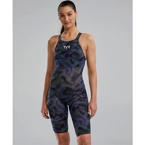 TYR Гидрокостюм Avictor 2 Open Back Swimsuit Lime/Navy TYR Гидрокостюм Avictor 2 Open Back Swimsuit Lime/Navy