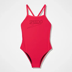 Speedo Купальник детский Classic Logo One Piece Girls Pink