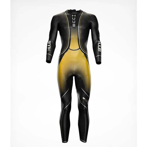 HUUB Гидрокостюм мужской Brownlee Agilis Limited Edition Gold Wetsuit + TT Bag