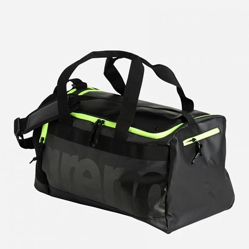 Arena Сумка SPIKY III DUFFLE 40 dark_smoke-neon_yellow