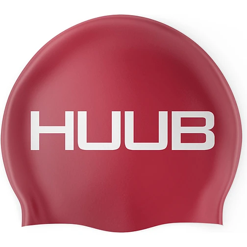 HUUB Шапочка для плавания Silicone Swim Cap Shiny-Red HUUB Шапочка для плавания Silicone Swim Cap Shiny-Red