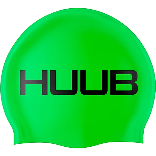HUUB Шапочка для плавания Silicone Swim Cap Fluo Green HUUB Шапочка для плавания Silicone Swim Cap Fluo Green