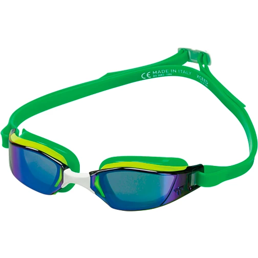 Phelps Очки для плавания XCEED Titanium Mirrored Blue-Green