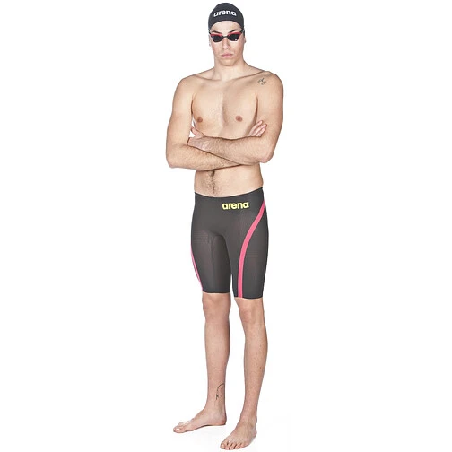 Arena Гидрошорты Carbon Flex VX dark grey/fluo red