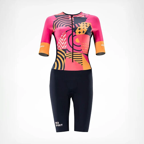 HUUB Стартовый костюм для триатлона Her Spirit Long Course Suit Wmns patchwork