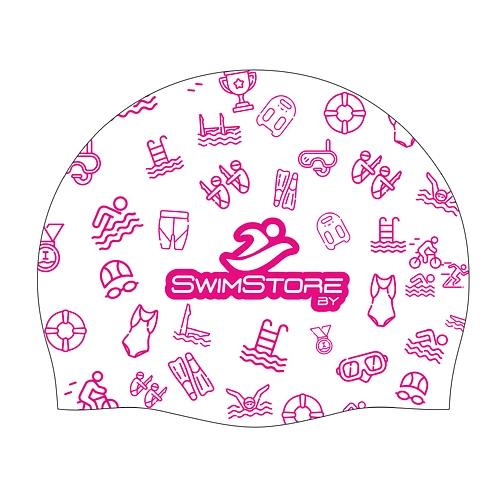 SwimStore Шапочка для плавания Aquatics white