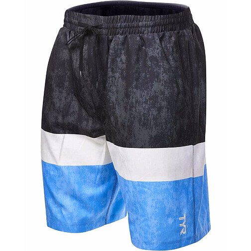 TYR Шорты для плавания Shoreline Swell Swim Short Black-White