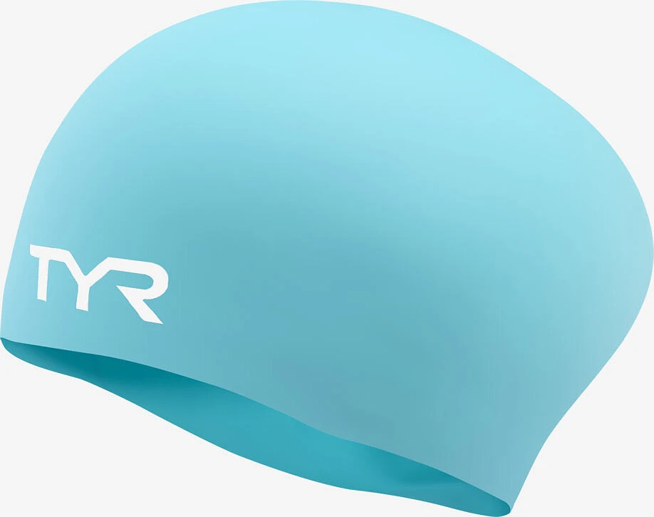 TYR Шапочка для длинных волос Long Hair Turquoise