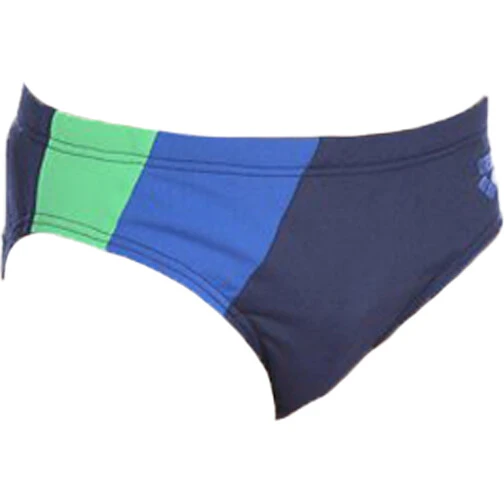 Arena Плавки DIAGONAL STRIPE BRIEF JR Navy-Royal-Golf Green