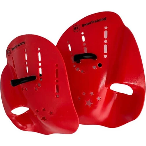 SwimTraining Лопатки для плавания "Инстинкт" с отверстием для пальца