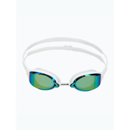HUUB Очки для триатлона Brownlee Custom Air Goggle - White + Yellow Mirror