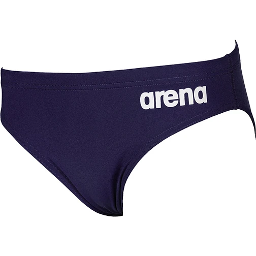 Arena Плавки Solid Brief Jr Navy-White