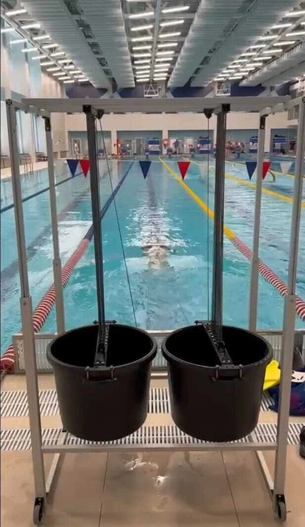 SwimTraining Тренажёр "Силовая башня двойная"