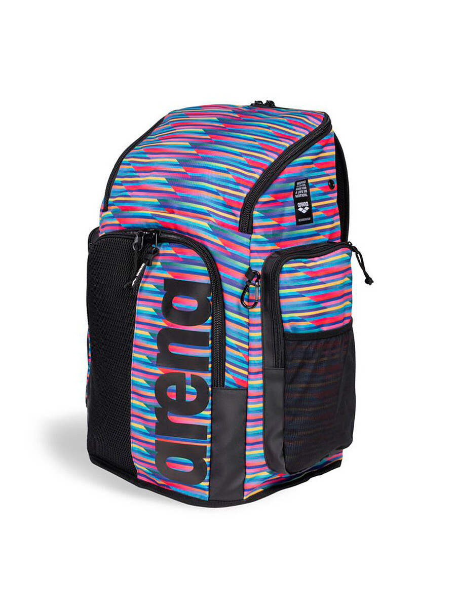 Arena Рюкзак SPIKY III BACKPACK 45 ALLOVER racing stripes